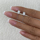 Diamond Chain Earrings 1.6 ct White Gold