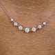 Diamond Pendant 1 ct White Gold
