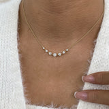 Diamond Pendant 1.1 ct Yellow Gold