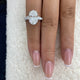 Vesaria Ring 5.5 ct TCW , Solid Gold 14k