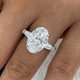 Vesaria Diamond Engagement Ring 5.5 ct TCW