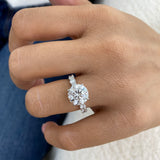 Lumexia Ring 4.2 ct TCW , Solid Gold 14k