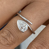 Diamond Promise Ring 1 ct White Gold
