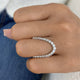 Band Ring 1.2ct TCW, 14K Gold