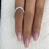 Band Ring 1.2ct TCW, 14K Gold
