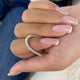 Band Ring 1.2ct TCW, 14K Gold