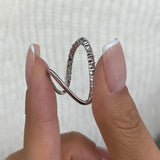 Band Ring 1.2ct TCW, 14K Gold