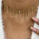 Diamond Charm Necklace 1.9 ct Yellow Gold