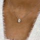 Diamond Pendant Necklace 2 ct White Gold