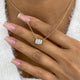 Diamond Pendant Necklace 1.5 ct Yellow Gold