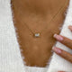 Diamond Pendant Necklace 1.5 ct Yellow Gold