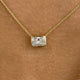 Diamond Pendant Necklace 1.5 ct Yellow Gold