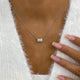Diamond Pendant Necklace 1.5 ct White Gold