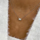 Diamond Pendant Necklace 1.5 ct White Gold