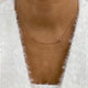 Diamond Pendant Necklace 3 ct Rose Gold