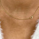 Diamond Pendant Necklace 3 ct Yellow Gold