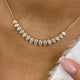 Diamond Charm Necklace 2.8 ct Yellow Gold