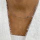 Diamond Pendant Necklace 1.6 ct White Gold