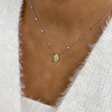 Diamond Pendant Necklace 1 ct White Gold