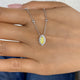 Diamond Pendant Necklace 1 ct White Gold