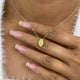 Diamond Pendant Necklace 1 ct Yellow Gold