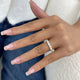Ring 3.2ct TCW, 14K Gold