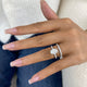 Ferelle Diamond Set 2 Rings 3.7 ct TCW