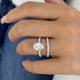 Ferelle Diamond Set 2 Rings 3.7 ct TCW