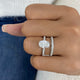 Ferelle Diamond Set 2 Rings 3.7 ct TCW