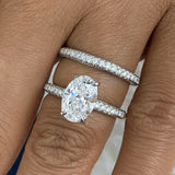 Ferelle Diamond Set 2 Rings 3.7 ct TCW