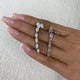 Diamond Drop Earrings 6 ct White Gold