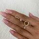 Diamond Dangle Earrings 0.8 ct Yellow Gold