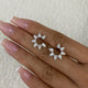Diamond Stud Earrings 1.5 ct White Gold