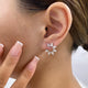 Diamond Stud Earrings 1.5 ct White Gold