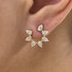 Diamond Stud Earrings 1.4 ct Yellow Gold
