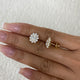 Diamond Stud Earrings 2.2 ct Yellow Gold