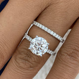Solin Diamond Set 2 Rings 3.4 ct TCW