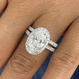 Trevane Diamond Set 2 Rings 4.1 ct TCW