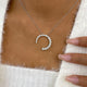 Diamond Pendant Necklace 2 ct White Gold