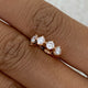 Diamond Cuff Earrings 0.6 ct Rose Gold