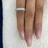 Prong Ring Ring 3.3ct TCW, 14K Gold