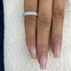 Prong Ring Ring 3.3ct TCW, 14K Gold
