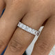 Diamond Eternity Ring 3.3 ct White Gold