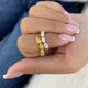 Prong Ring Ring 1.7ct TCW, 14K Gold