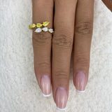Prong Ring Ring 1.7ct TCW, 14K Gold