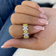 Cluster Ring Ring 5.7ct TCW, 14K Gold