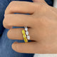 Prong Ring Ring 3.5ct TCW, 14K Gold