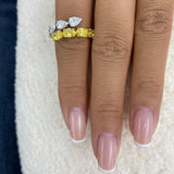 Prong Ring Ring 3.5ct TCW, 14K Gold