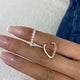 Diamond Hoop Earrings 0.8 ct Rose Gold