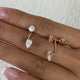 Diamond Jacket Earrings 2.1 ct Rose Gold